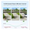 8PCS 2MP 1080P CCTV Security Cameras Kit 8CH Analog DVR HD TVI Turret Camera H.265+ Bright Night IP67 Outdoor Surveillance(4T) view 3