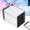 5 Bay Internal Hard Drive Enclosure, 3 x 5.25 HDD Enclosure Hot Swap Cage Hard Disk Enclosure Hot Swap Cage HDD Hotswap Cages Mobile Rack for 5 x SATA 3.5 HDD, 5 x SATA 2.5 HDD, SAS HDD view 2