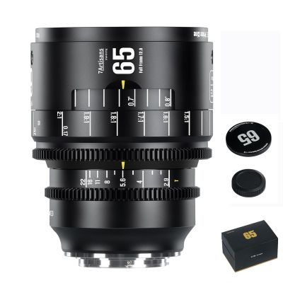 7artisans 65mm T2.9 Cine Camera Lens,Full Frame 2X Macro Prime Manual Focus Large Aperture Cinema Lens (for Nikon Z Mount)