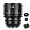 7artisans 65mm T2.9 Cine Camera Lens,Full Frame 2X Macro Prime Manual Focus Large Aperture Cinema Lens (for Nikon Z Mount) view 1