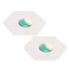 JAOCDOEN 5Pcs Stainless Steel Pry Plate 6 Side Tool Dismantling Sheets for Electronics Repair view 2
