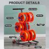 Cold Rolled Steel Wire Spool Cart With Storage Tray, Cable Pay-Off Stand With 4 Reels, Commercial Industrial Grade Wire Dispenser view 3