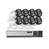 H.265 4K HD Wired CCTV System POE 8MP Two-Way Audio Home Record Video Surveillance Kit Security IP Camer with 8CH NVR Set(None,4CH NVR and 2PCS 5MP) view 1