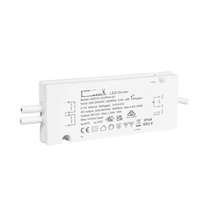 DQLODCTB AED15-12VIP44-3A European Standard Ultra-Thin Bathroom Mirror Constant Voltage Power Supply with Built-in Relay 12V15W
