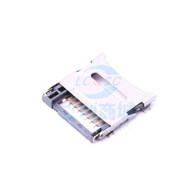 5 Pcs MicroSD Card Socket, 8Pin, flip Type, SMD SD Card Connector SMD Card Socket DS1139-06-08SS4BSR