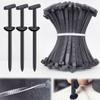 150Pcs Upgraded Nylon Universal Cable Tie Buckles for Car, Aymier Heavy Duty T Rivet Zip Ties, Double-Side Self-Locking Automotive Zipper Clips for Fender Trunk Bumper Repair, Home, Garage view 1