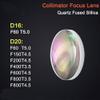 1PCS Precision Fiber Laser Collimator & Concentrate Lens JGS1 Quartz D16F60/D20F150 for SUP20S/21S/21C/21T(D20 F400 T4.5) view 2