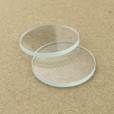 1Pcs 8-42mm Glass Flat Lens for LED Flashlight, Bike Light, and Headlamp - Polished Edge Glass Lens for Enhanced Visibility(42mm x 2mm)