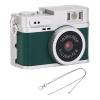 CHEOTIME Small Digital Camera, Compact 20mp Keychain Camera, Video Camcorder with Screen and LED Light for Cycling, Travel, Outdoor Adventures (Green) view 1