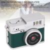 CHEOTIME Small Digital Camera, Compact 20mp Keychain Camera, Video Camcorder with Screen and LED Light for Cycling, Travel, Outdoor Adventures (Green) view 2