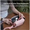 Anbee Street Photography Sling Bag for DJI Pocket 3 / Osmo 360 Action Camera & Accessories, Fashion Crossbody Organizer Bag for Travel (Black) view 3
