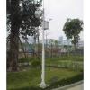 CHZDPP Weatherproof Security Camera Pole for Outside, Ground Mount Galvanized Surveillance Pole Column, for Warehouses/Factory/Construction Sites(177in/4.5m) view 1
