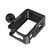 FEICHAO Camera Cage Horizontal Vertical Photohraphy with Cold Shoe Mount, 1/4" Thread Compatible with Action5Pro/4/3 (Upgrad 1" Ball Head) view 3