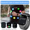 ALRETOME Smart Watch for Men Women (Answer/Make Calls), with Built-in GPS, 2.1" HD Screen, Heart Rate/Sleep Monitor,110+ Sport Modes, Fitness Tracker, Compatible with Android & iPhone view 2