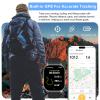 ALRETOME Smart Watch for Men Women (Answer/Make Calls), with Built-in GPS, 2.1" HD Screen, Heart Rate/Sleep Monitor,110+ Sport Modes, Fitness Tracker, Compatible with Android & iPhone view 3