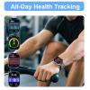 ALRETOME Smart Watch for Men Women (Answer/Make Calls), with Built-in GPS, 2.1" HD Screen, Heart Rate/Sleep Monitor,110+ Sport Modes, Fitness Tracker, Compatible with Android & iPhone view 4