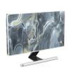 Baocicco Gray Gold Marble Waterproof 45, 46, 47, 48 Inch TV Dust Cover Anti-Static Dustproof Protective Aesthetic Texture Screen TV Covers Full Body Cover for Television Screen Desktop PC LED LCD OLED view 1