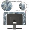 Baocicco Gray Gold Marble Waterproof 45, 46, 47, 48 Inch TV Dust Cover Anti-Static Dustproof Protective Aesthetic Texture Screen TV Covers Full Body Cover for Television Screen Desktop PC LED LCD OLED view 3