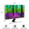 Baocicco Violet Flowers Green Forest Waterproof Screen TV Cover 40, 41, 4243 Inch Anti-Static Dustproof Full Body Cover for TV Screen Sleeve Compatible with LCD LED PC Desktop and Home Hanging TV view 2