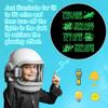 4Pcs Astronaut Wall Stickers Glow in The Dark, Space Astronaut Inspirational Wall Decor for Boys Room, Kids Bedrooms Game Rooms Nursery Decorations view 4