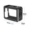 FEICHAO Camera Cage Horizontal Vertical Photohraphy with Cold Shoe Mount, 1/4" Thread Compatible with Action5Pro/4/3 (Upgrad Version) view 2