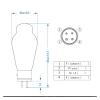 1 Pcs 300B-98/300b Tube Replacement 300B Amplifier Accessories view 4