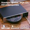 SMSL PL150 CD Player,Compatible with Standard CD,MP3 CD.Supports RCA,3.5mm+4.4mm Headphones,Optical,Coaxial Output Interface,CS43198 DAC Chip,Auitable for Laptops and Computers and Car (Silvery) view 4