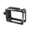 FEICHAO Camera Cage Horizontal Vertical Photohraphy with Cold Shoe Mount, 1/4" Thread Compatible with Action5Pro/4/3 (Standard 2-Slot) view 1