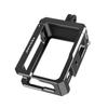 FEICHAO Camera Cage Horizontal Vertical Photohraphy with Cold Shoe Mount, 1/4" Thread Compatible with Action5Pro/4/3 (Standard 2-Slot) view 4