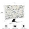 Baocicco Bohemian Floral Waterproof Screen TV Covers 37, 38, 39 Inch Artistical Boho Botanical Decorative Dust-Proof Television Covers for Desktop PC Protector Full Body Cover for TV Screen view 2