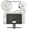 Baocicco Bohemian Floral Waterproof Screen TV Covers 37, 38, 39 Inch Artistical Boho Botanical Decorative Dust-Proof Television Covers for Desktop PC Protector Full Body Cover for TV Screen view 3
