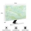 Baocicco Sage Green Marble Waterproof TV Dust Cover 40, 41, 4243 Inch Anti-Static Dustproof Abstract Creative Desige Television Accessories TV LCD Screen Texture TV Decoration for Tablet view 2