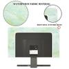 Baocicco Sage Green Marble Waterproof TV Dust Cover 40, 41, 4243 Inch Anti-Static Dustproof Abstract Creative Desige Television Accessories TV LCD Screen Texture TV Decoration for Tablet view 3