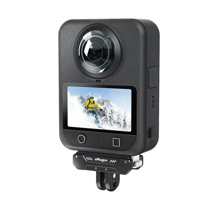 aMagisn Magnetic Quick-Release Base Accessory, Suitable for Portable Action Cameras for DJI Osmo 360/Action 5/4/3