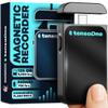 TensaOne Voice Activated Recorder  Mini Audio Recording Device with Magnetic Mount, Small Portable Digital Recorders, Microphone Devices with AI Smart Noise Reduction, Wireless Sound, 128GB9000 hrs view 1