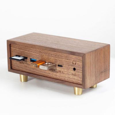 12-in-1 USB Docking Station, USB Docking Station, USB3.0+Type-C Dual High-Speed Interface, 12 Interfaces Distributed for Phones, Tablets, and Gadgets