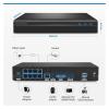 JUCFRDNJ 8CH POE 5MP NVR Kit CCTV Security System 2MP IR Outdoor Waterproof IP Camera with Mic Audio Record Video Surveillance Kit(None,4pcs Cameras) view 3