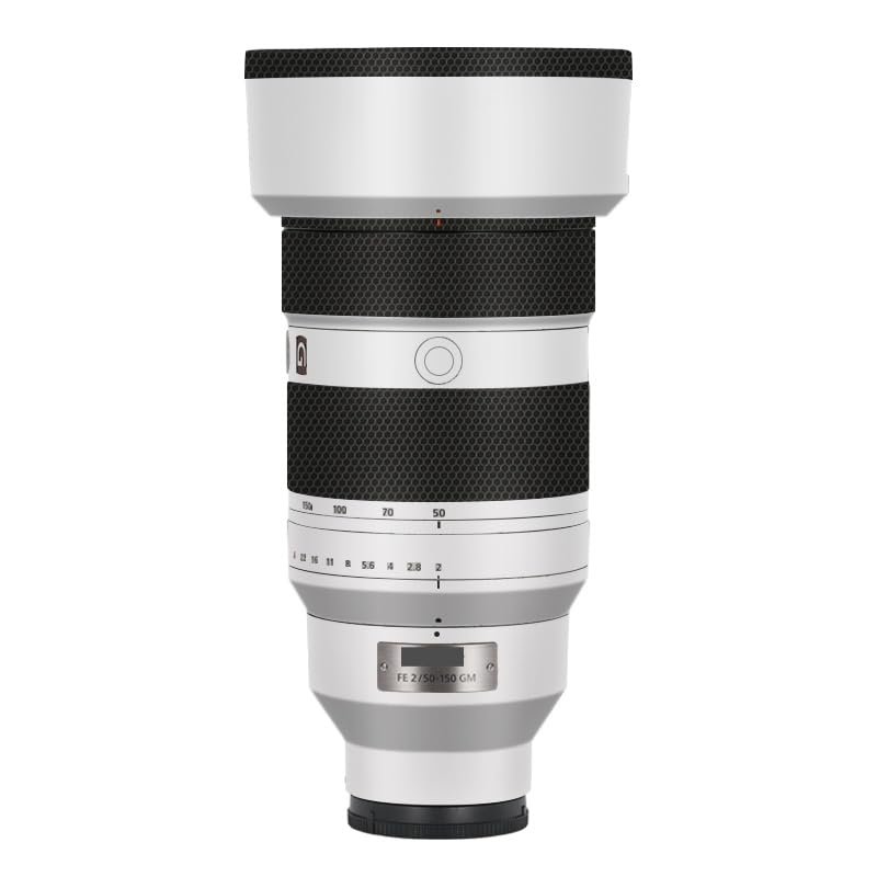 50 150 F 2 Anti-Scratch Camera Lens Skin Vinyl Wrap Protective Sticker Coat Accessories Decals for Sony FE 50-150mm F2 GM (Matte White)