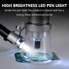 Handheld Digital Microscope, Scale Desktop Microscope, with Scale, LED Penlight, 20/40/60/100 Times Magnification, for Printing, Textile, Electronics, Identification and Other Industries view 4