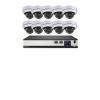 JUCFRDNJ Dome Security Monitor System 4K 8MP IP Camera Set Face Detection 10CH NVR Audio CCTV Video Surveillance Protection Kit(2T,10PCS 4MP Cameras) view 1
