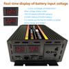 12000W Pure Sine Wave Inverter 12V 24V 48V 60V DC to 220V AC Converter with LED Display Outdoor Power Inverter for Car RV Truck Off Grid Home Solar System(48V-220V) view 4