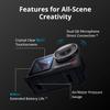 DJI Osmo Action 5 Pro Standard Combo with Multi-Accessory in One Kit, 4K/120fps UHD Waterproof Action Camera with 64G Card and 2 Extra Batteries, Recording with Image Stabilizing for Sports/Vlogging view 2