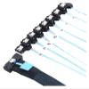 0.5M MCIO 74P 8X 8I S/AS SFF-8654 8i PCI-E Ultraport Slimline 5.0 to 8X SATA 7P Left Angle Female Cord view 3
