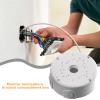 Camera Junction Box - Outdoor Security Bracket | Hide Cable Waterproof SURVEILLANCcE Tool Cover, Wiring Enclosure Mount Connector Concealer for Dome Cameras and Solar Panel view 2