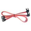 HYAGBCOP 30cm SATA III Cables 6Gbps S Left Side Angle with Locking Latch Cable view 3