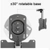 TV Stand Ceiling TV Mount Bracket 0-90 Flip Down TV/Monitor Bracket Fits 17-37 Inch TVs 30 Left/Right Rotation Max 200x200mm, view 4