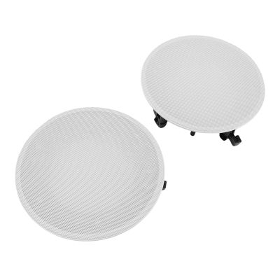 ciciglow Ceiling Speaker Grille Cover, Magnetic Round Ceiling Speaker Decorative Mesh Cover, Circle Metal Net Mesh Grille with Preinstalled Screws, Sturdy Construction