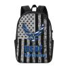 ZDHGAEW US Air Force Veteran Travel Laptop Backpack Bag with USB Charging Port 17 Inch Computer Business Backpacks for Men Work College Gift,Casual Daypack,Black view 2