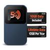 Solis Edge  5G Hotspot Device, Bundle Includes Lifetime Data (12GB Per Year) and 10GB Global Data, WiFi in 140+ Countries, Access 300+ Mobile Carriers, Portable Internet by SIMO view 1