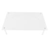 Focket Acrylic Monitor Stand, 5mm Thickness Clear Computer Laptop Riser Stand 44lbs Load with Anti Slip Pads for PC Printer view 3